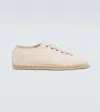Lemaire Men's Linoleum Laced Espadrilles In Weiss