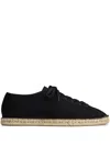 Lemaire Linoleum Espadrilles In Black