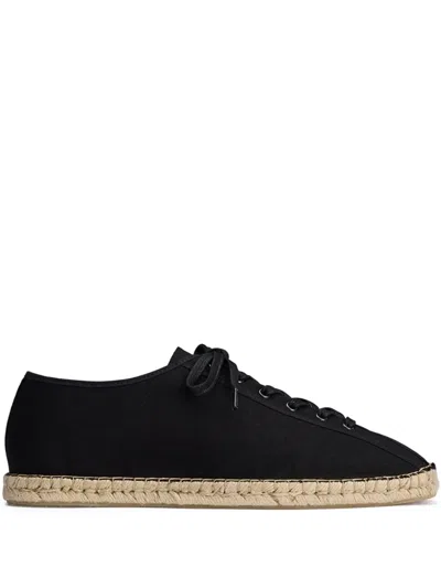 Lemaire Linoleum Espadrilles In Black