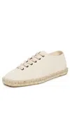 Lemaire Linoleum Laced Espadrilles Off White