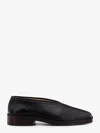 Lemaire Shiny Nappa Leather Slip-ons In Black
