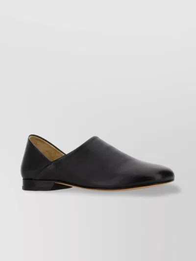 LEMAIRE LOAFERS LEATHER ROUND TOE