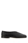 Lemaire Piped Slip-on-sneakers In Black