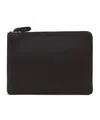 Lemaire Logo-embossed Document Holder In Black