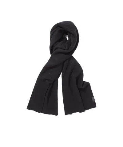 Lemaire Logo Label Scarf In Black