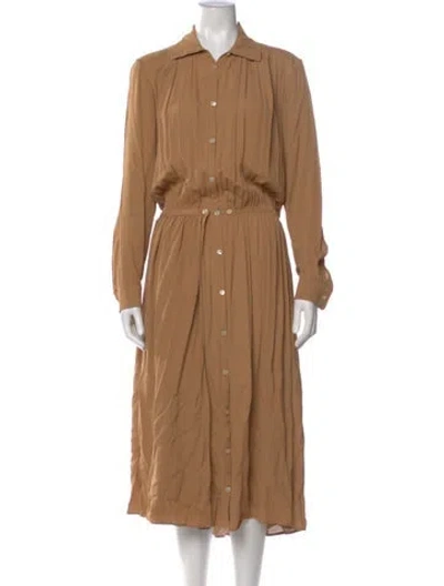 Pre-owned Lemaire Long Dress In Neutral