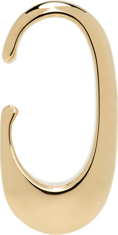 Lemaire Long Drop Ear Cuff In Gold