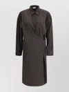 Lemaire Straight Collar Twisted Dress