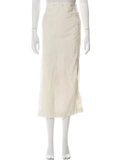 Pre-owned Lemaire Long Skirt In Neutrals