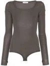 Lemaire Seamless Top Dark Brown In Brown