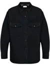 Lemaire Long-sleeve Buttoned Jacket In Black