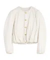 Lemaire Long Sleeve Casual Jacket In White