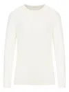 Lemaire Long-sleeve Cotton Top In Animal Print