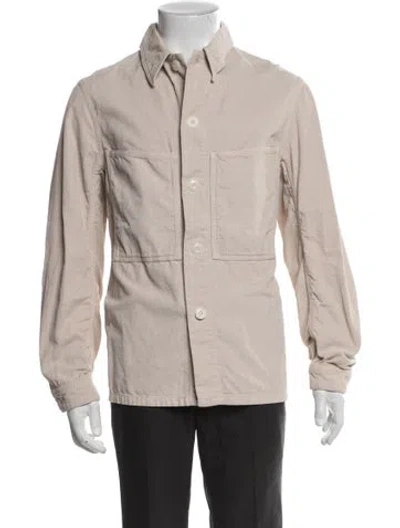 Pre-owned Lemaire Long Sleeve Dress Shirt In Neutral