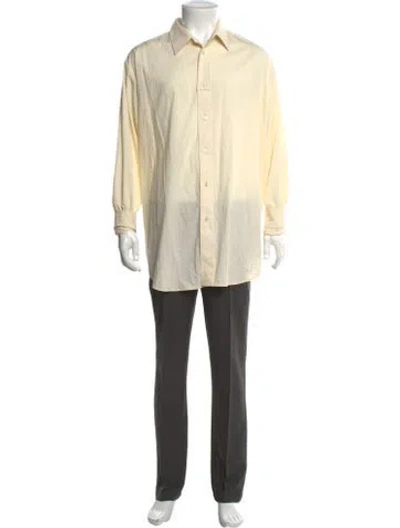 Pre-owned Lemaire Long Sleeve Dress Shirt In Neutral