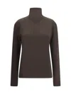 Lemaire Long Sleeve Foulard Top In Gray