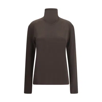 LEMAIRE LONG SLEEVE FOULARD WOMEN'S TOP