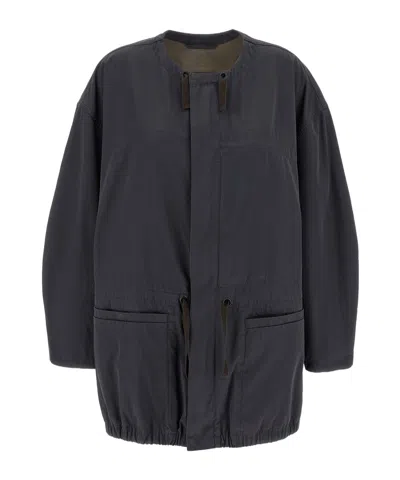LEMAIRE LEMAIRE DRAWSTRING CREWNECK PARKA