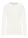 Lemaire Long-sleeve Cotton Top In Animal Print