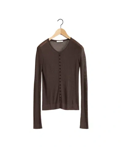 LEMAIRE LEMAIRE CREWNECK RIBBED-KNIT JUMPER