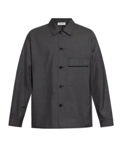Lemaire Tailored Shirt In Gray