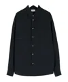 Lemaire Long Sleeve Shirt In Black