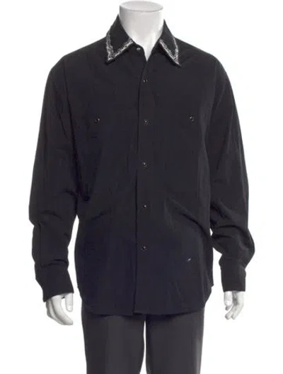 Pre-owned Lemaire Long Sleeve Shirt In Black