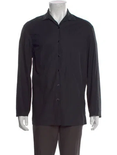 Pre-owned Lemaire Long Sleeve Shirt In Black