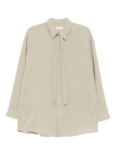 Lemaire Long-sleeve Shirt In Multi