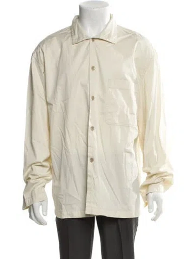 Pre-owned Lemaire Long Sleeve Shirt In Neutral