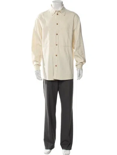Pre-owned Lemaire Long Sleeve Shirt In Neutral