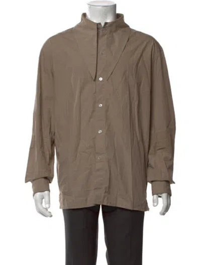 Pre-owned Lemaire Long Sleeve Shirt In Neutrals