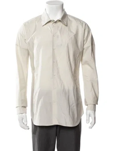 Pre-owned Lemaire Long Sleeve Shirt W/ Tags In Neutrals
