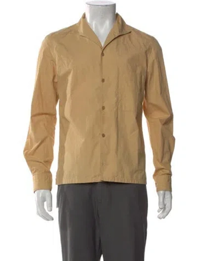 Pre-owned Lemaire Long Sleeve Shirt In Yellow