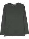 Lemaire Gray Soft Long Sleeve T-shirt In Grey