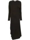LEMAIRE LONG SLEEVE TWISTED DRESS