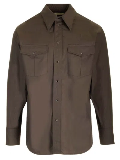 LEMAIRE LONG-SLEEVED BUTTON-UP SHIRT