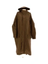 LEMAIRE LEMAIRE LONG SLEEVED HOODED COAT