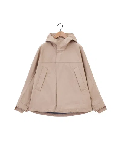 Lemaire Long-sleeved Jacket In Nude