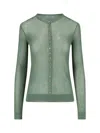 Lemaire Long Sleeved Semi In Smoky Green