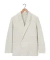 Lemaire Long-sleeved Suit Coat In White