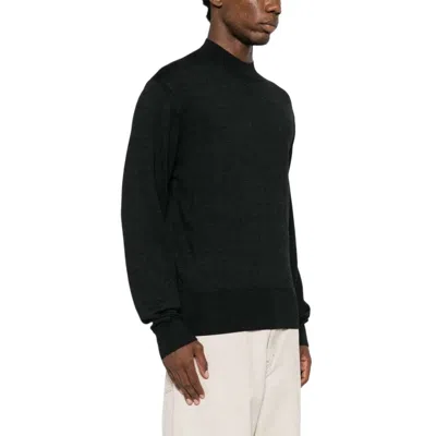LEMAIRE LEMAIRE MOCK-NECK KNITTED JUMPER