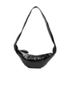 Lemaire Longstrap Shoulder Bag In Black