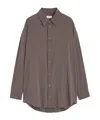 Lemaire Loop Shirt In Black