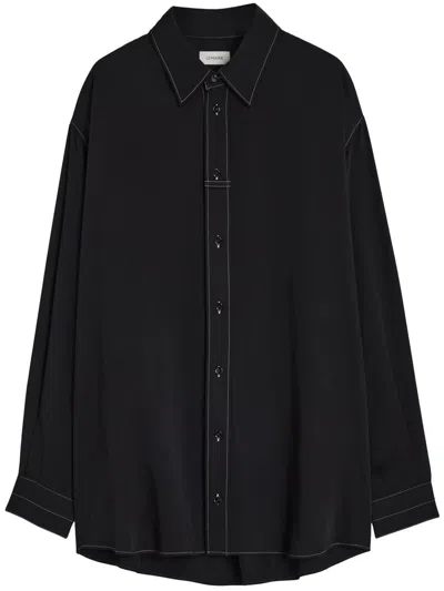 Lemaire Loop Shirt Clothing In Black