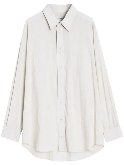 Lemaire Loop Shirt In White