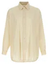 Lemaire Loop Shirt In White