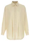 Lemaire Loop Shirt In White