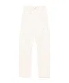 Lemaire Drop-crotch Jeans In White