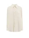 Lemaire Women's Lyocell Shirt In White